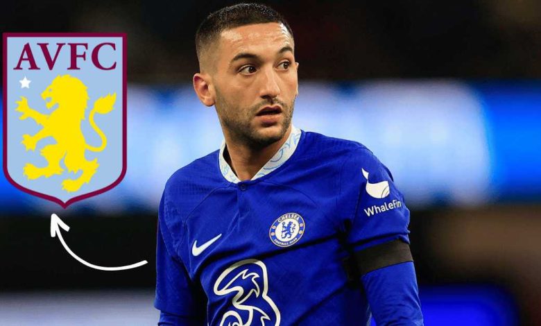 Unai Emery's Aston Villa are interested in acquiring Hakim Ziyech from Graham Potter's Chelsea in the next January transfer window-compressed