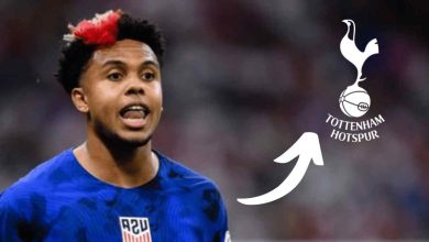 Weston McKennie, a 24-year-old midfielder for Juventus, has been linked to a transfer to Tottenham Hotspur-compressed