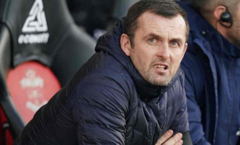 After Saturday's 2-1 loss to Wolverhampton Wanderers in Southampton, manager Nathan Jones was fired after just three months in charge-compressed