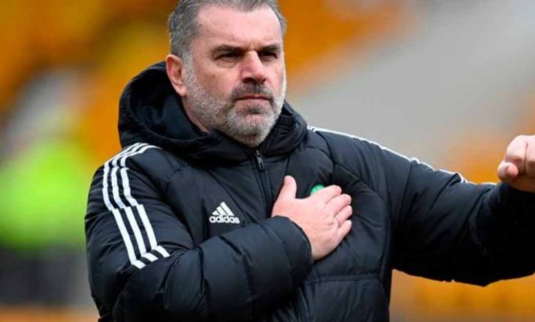Ange Postecoglou isnt concerned with the rumours that he may be hired by Leeds United compressed