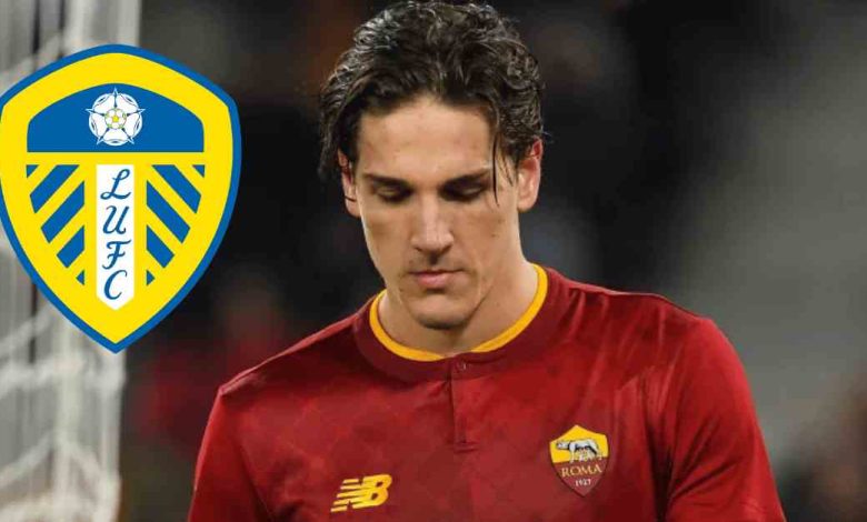 Nicolo Zaniolo, an offensive midfielder for AS Roma, apparently prefers a transfer to Jesse Marsch's Leeds United-compressed