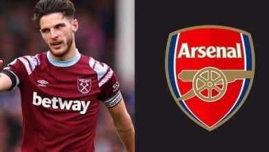 Arsenal's primary midfield target for the summer is West Ham captain Declan Rice, and they want to make an offer for him in June