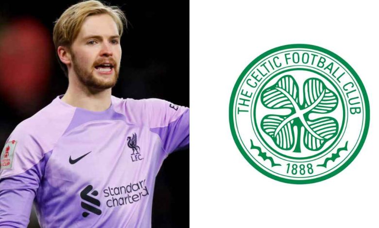 Celtic, led by Ange Postecoglou, are reportedly interested in acquiring Caoimhin Kelleher from Liverpool, managed by Jurgen Klopp-compressed