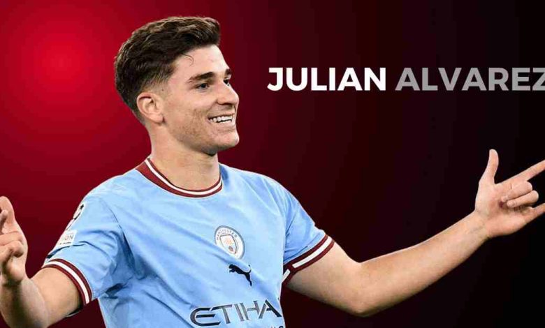 Several of Europes best clubs are interested in signing Julian Alvarez before the summer transfer market opens which might put Manchester City at risk of losing him compressed