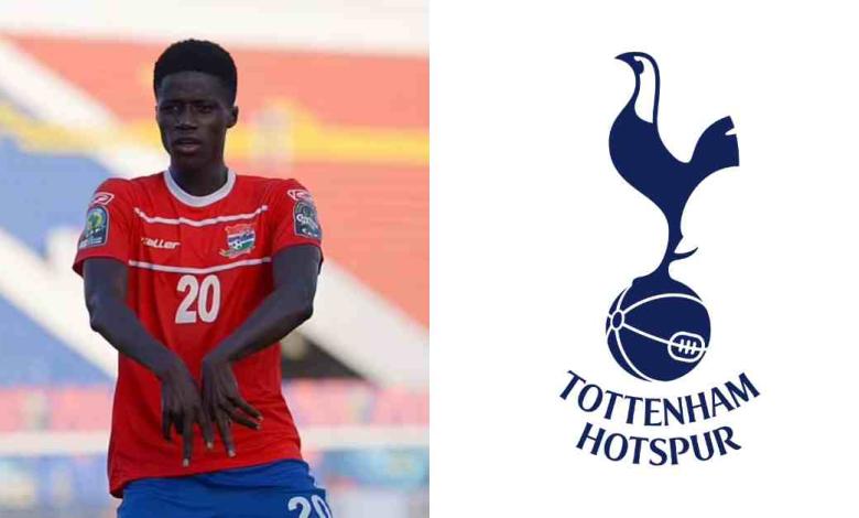 Tottenham Hotspurs are apparently interested in acquiring Adama Bojang, a striker for the Gambia who made waves during the AFCON U-20 Championship-compressed