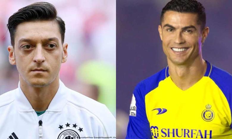 Mesut Ozil chooses between Cristiano Ronaldo and Lionel Messi in a recent interview-compressed