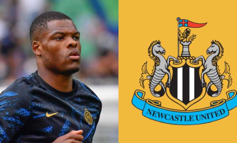 Newcastle United Transfer News Eddie Howe wants Denzel Dumfries to join Newcastle United-compressed