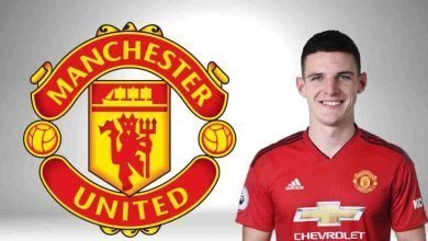 Manchester United provide an update regarding Declan Rice signing