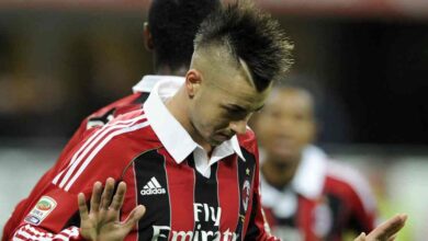 El Shaarawy in tears after scoring last minute winner vs Monza-compressed