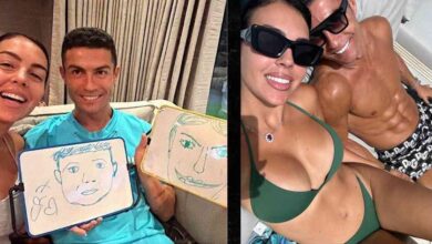 Cristiano Ronaldo and Georgina Rodriguez. (Source: ESPN)