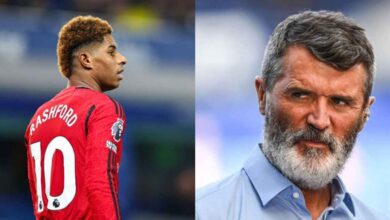 Marcus Rashford and Roy Keane. (Source: ESPN)